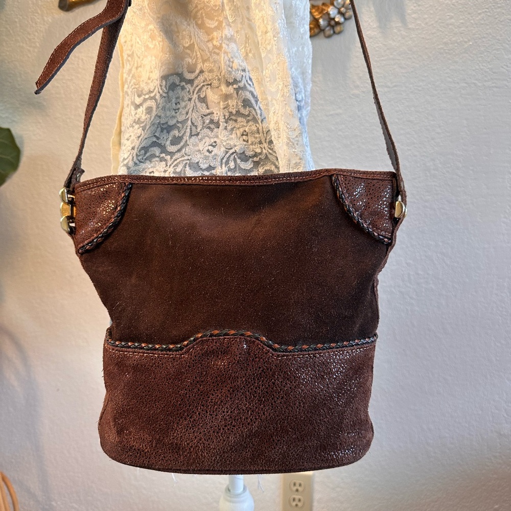 Brown Leather Shoulder Bag